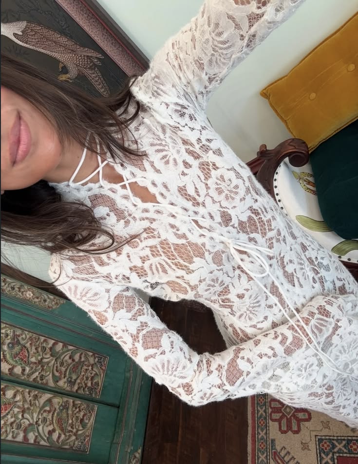 ZEYA - Florencia French Lace Tie Dress