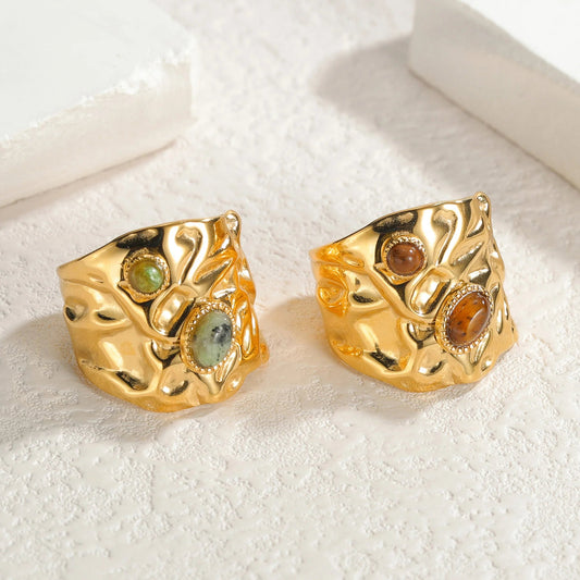 ZEYA - Gemma Chunky Detail Ring