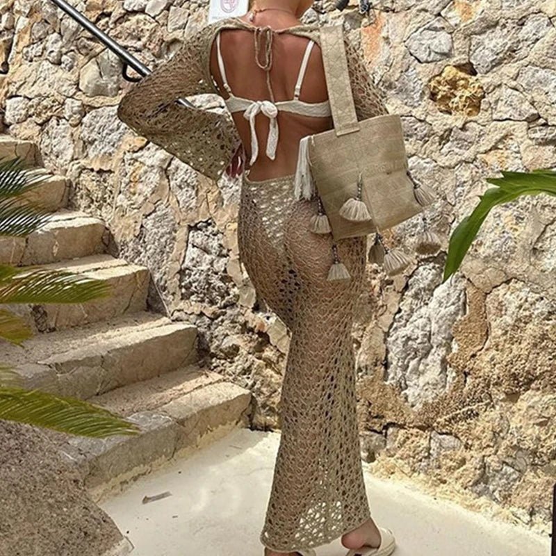 ZEYA - Grace Hollow Maxi Beach Dress