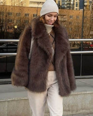 Greta Faux Fur Coat