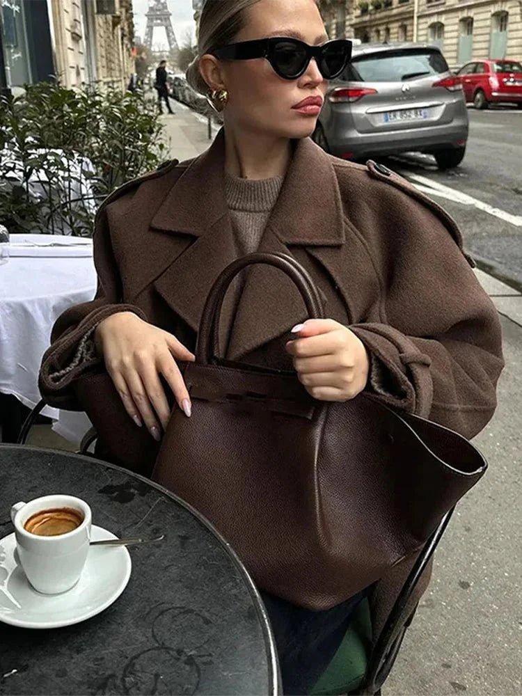 ZEYA - Hannah Lace Up Trench Coat