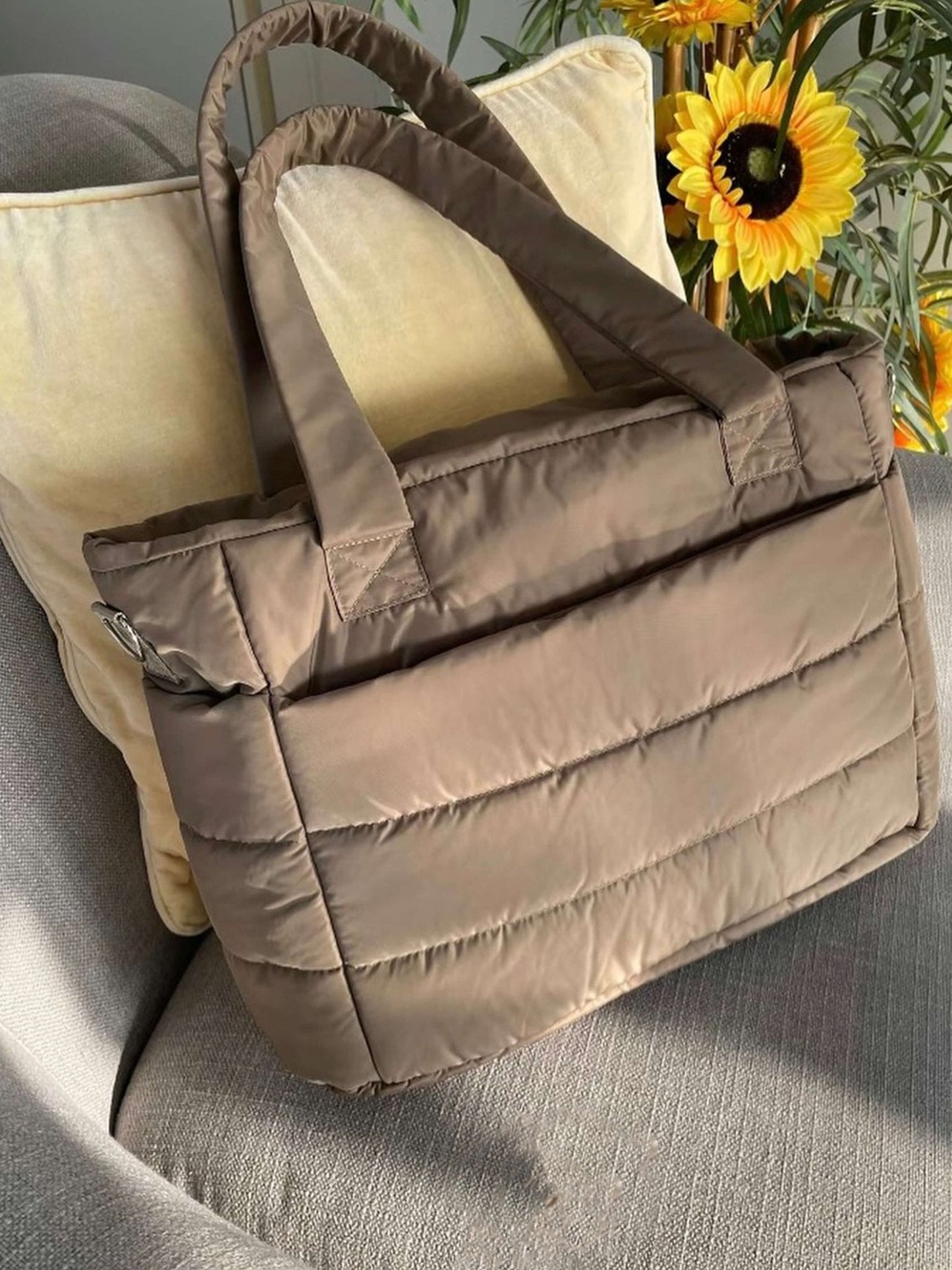 ZEYA - Iconic Puffer Tote Bag