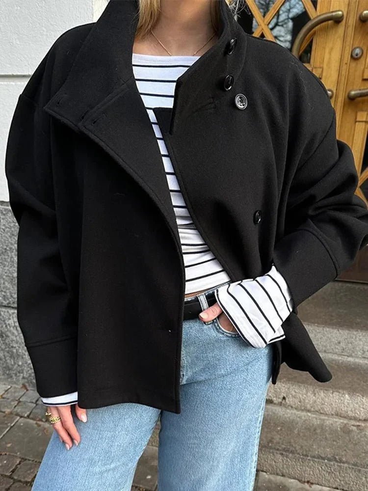 ZEYA - Isabella Elegant Jacket with Stand Collar