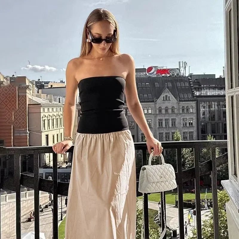 ZEYA - Jane Contrast Maxi Dress