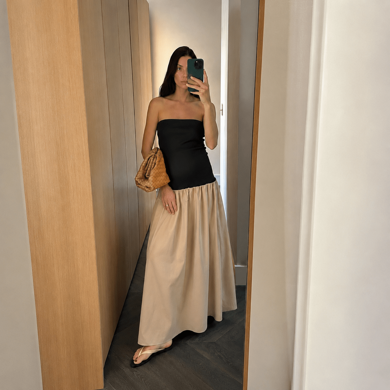 ZEYA - Jane Contrast Maxi Dress