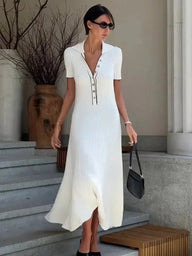 Janica Tricot Knit Dress