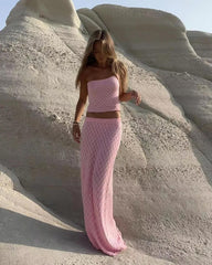 Jodie Knit Tank Dress Set