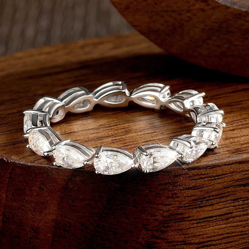 ZEYA - Kath Pear Cut Zirconia Ring
