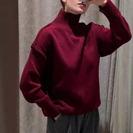 Kath Turtleneck Knit Sweater