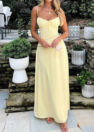 Kirra Corset Bodice Maxi Dress