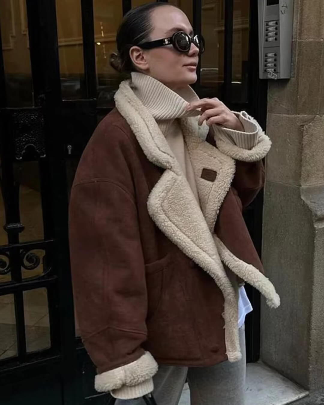 ZEYA - Laura Faux Leather Jacket