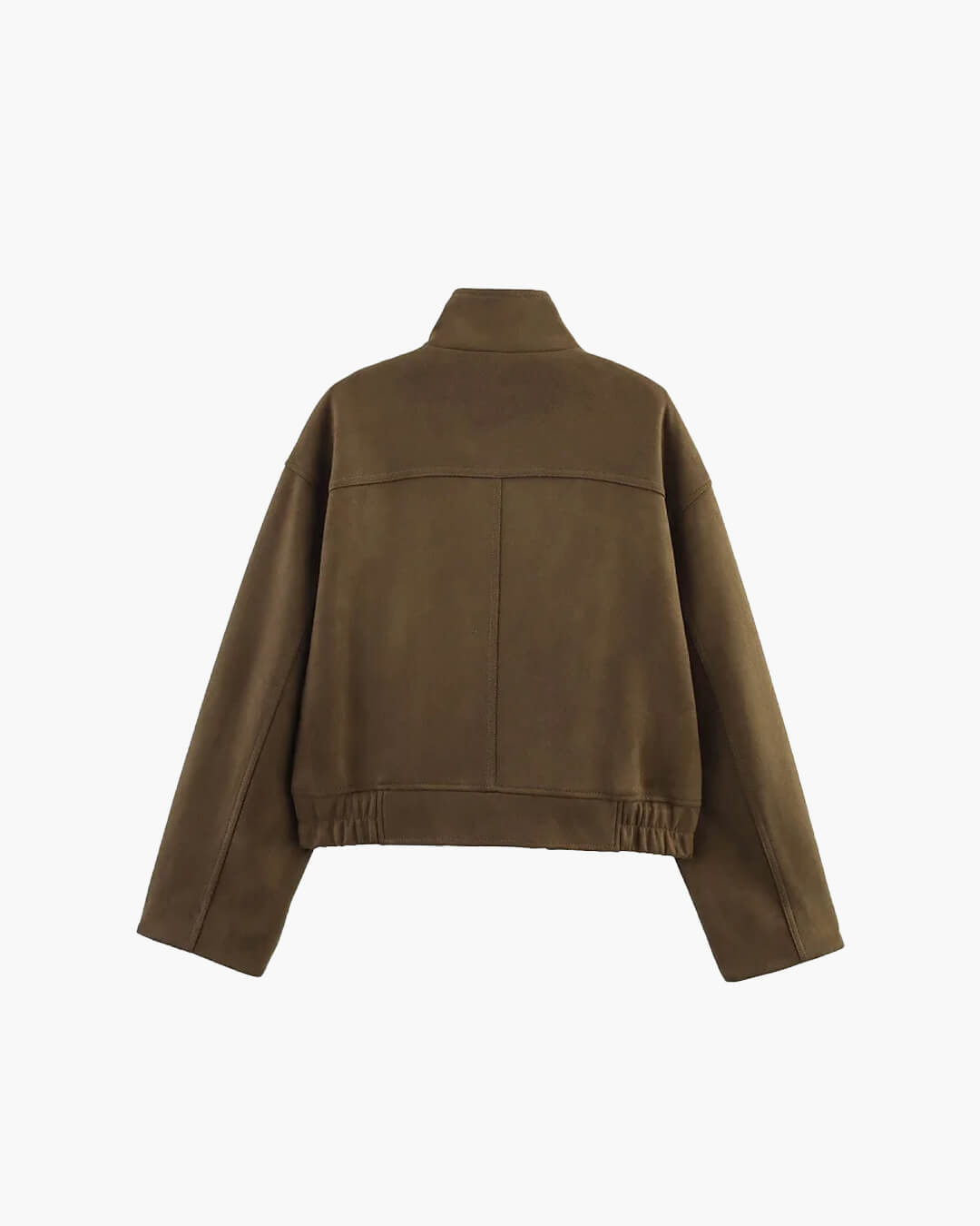 ZEYA - Laura Suede Bomber Jacket