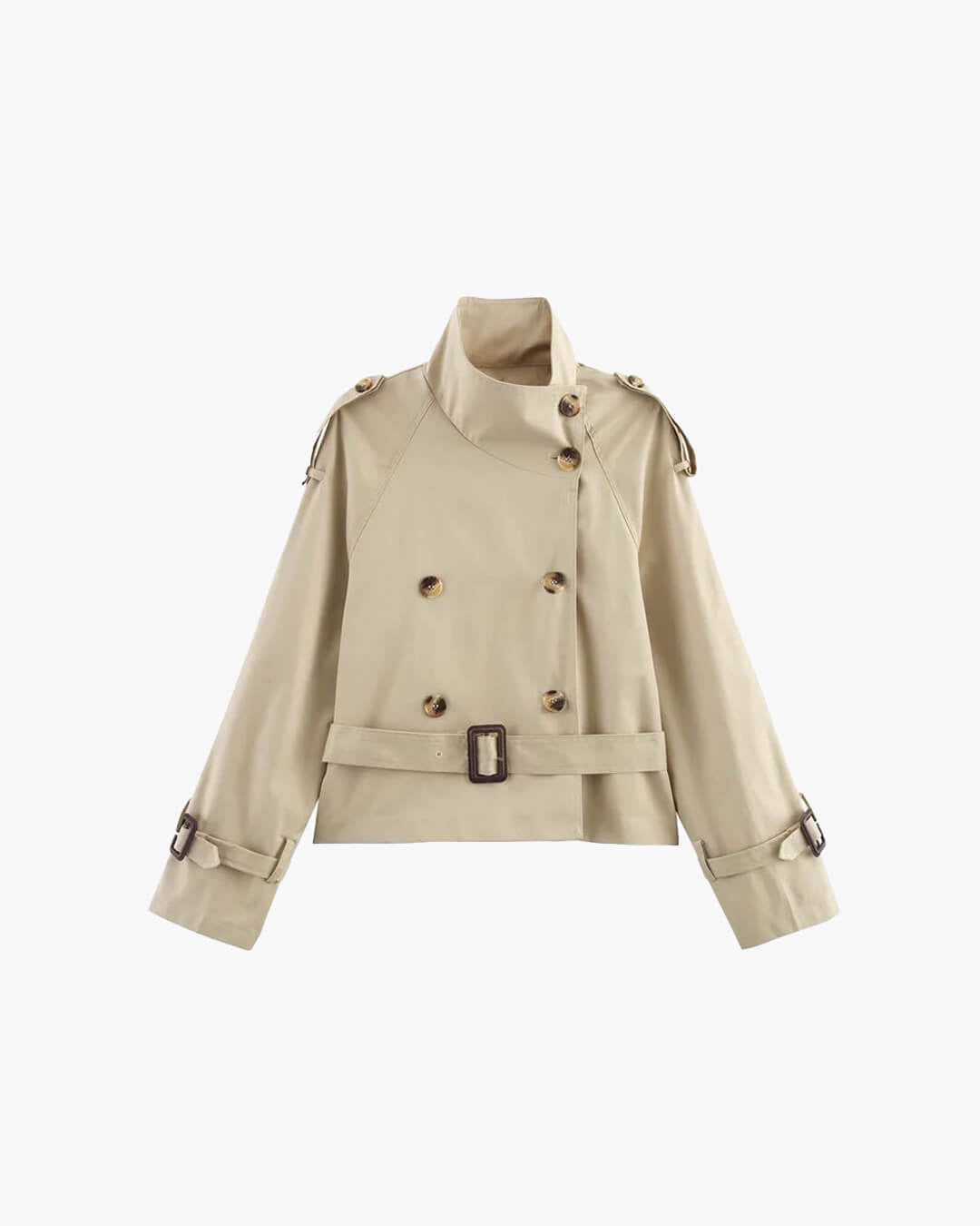 ZEYA - Lindy Cropped Trench Coat