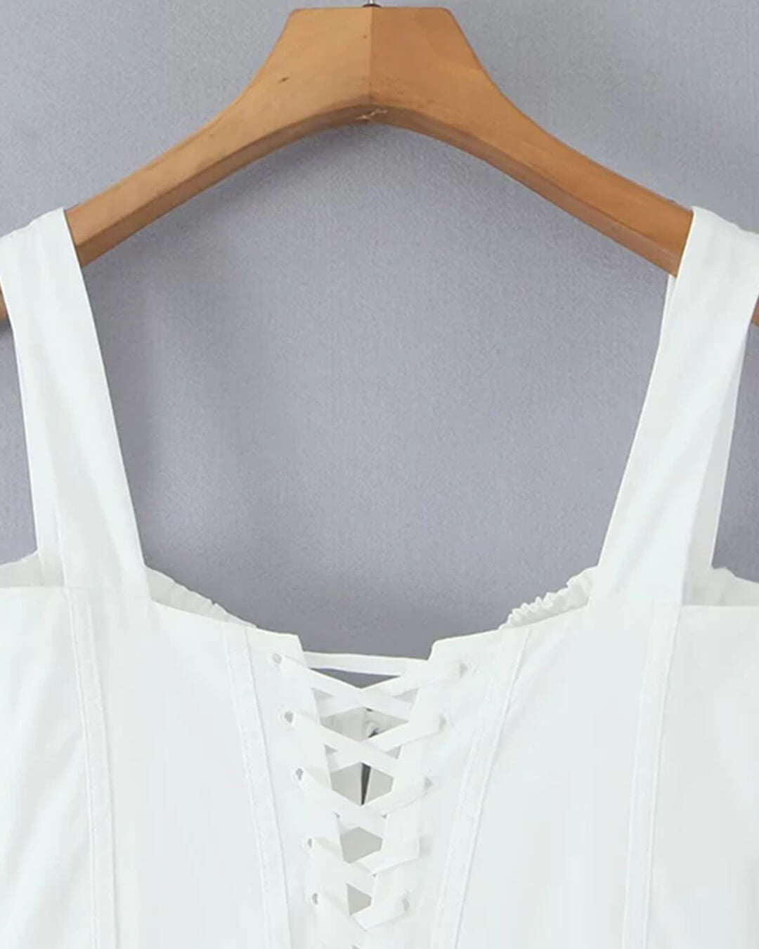 ZEYA - Lori Sleeveless Sweetheart Midi Dress