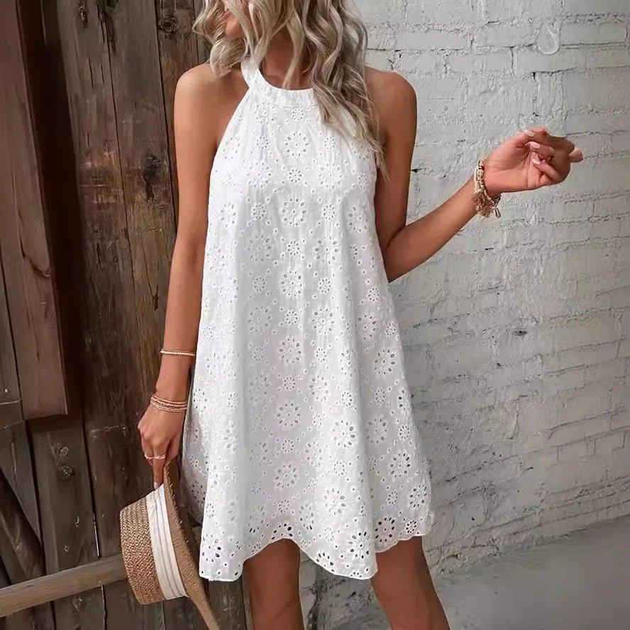 ZEYA - Maria Bohemian Embroidered Mini Dress