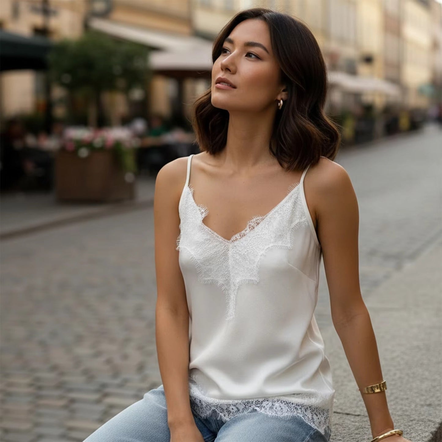 ZEYA - Marley Satin Camisole Top