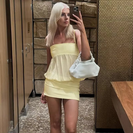 Mei Off Shoulder Mesh Bodycon Mini Dress
