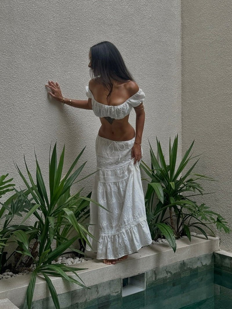 ZEYA - Melissa Bohemian Maxi Skirt Set