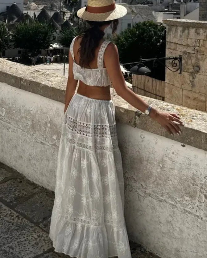 ZEYA - Melissa Bohemian Maxi Skirt Set