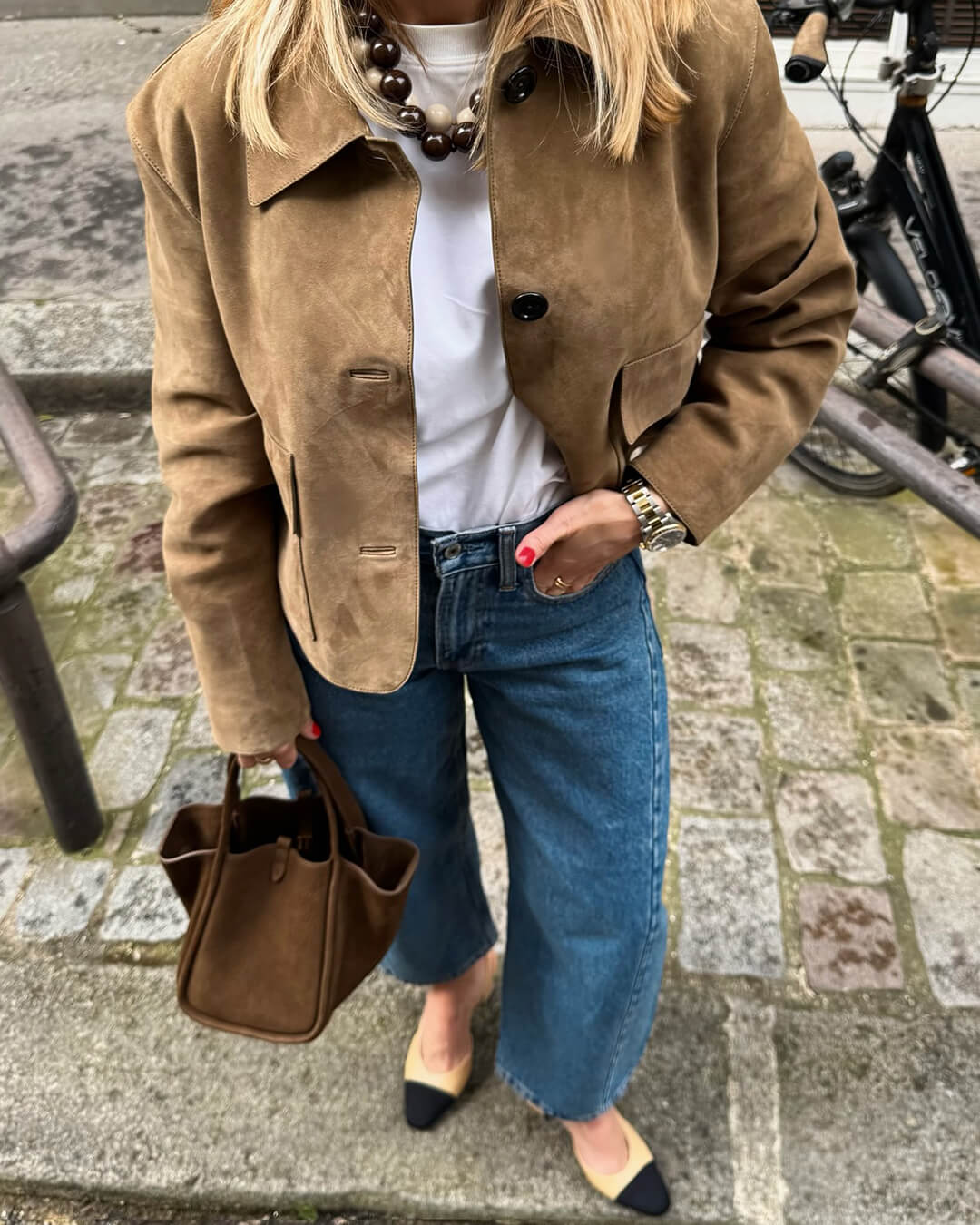 ZEYA - Melissa Suede Blazer Jacket