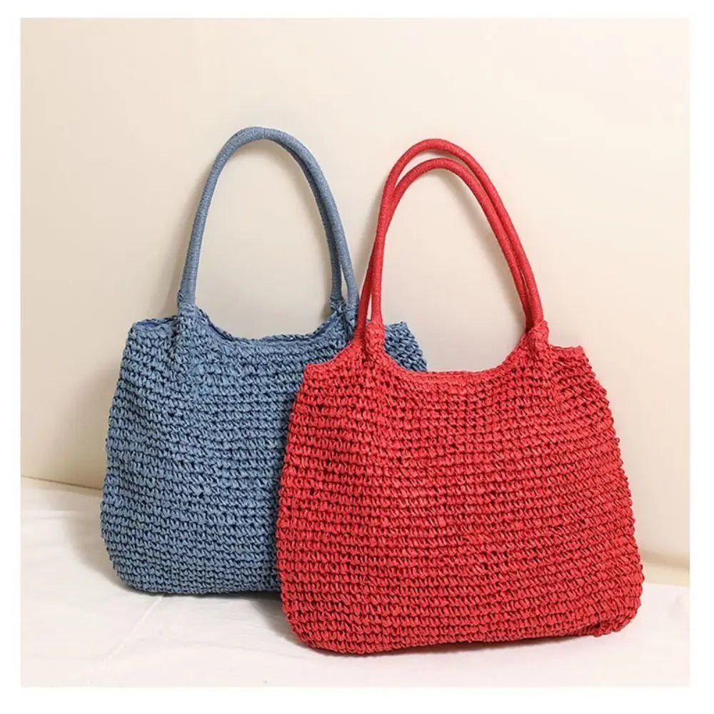 ZEYA - Mila Woven Straw Beach Tote