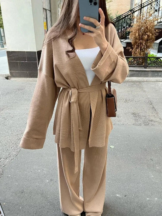 ZEYA - Miley Comfy Knitted Autumn Set