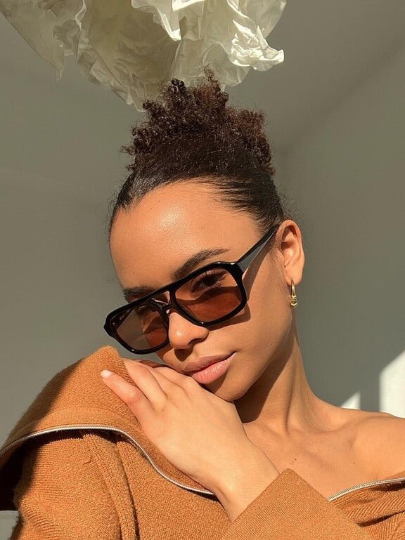 ZEYA - Monica Oversized Cat-Eye Sunglasses
