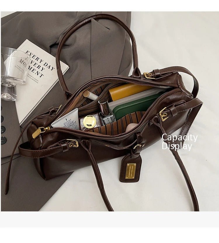 ZEYA - Nadia Leather Shoulder Bag