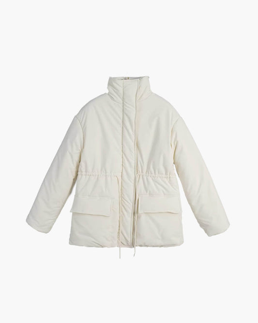 ZEYA - Neri Stand Collar Padded Puffer Coat