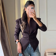 Patricia Structured Cinched Blazer