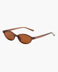 Petra Retro Oval Cat Eye Sunglasses