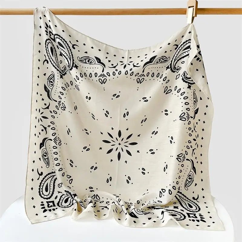 ZEYA - Portia Paisley Square Scarf