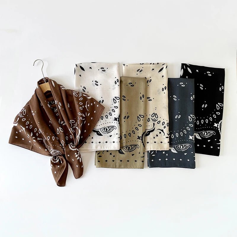 ZEYA - Portia Paisley Square Scarf