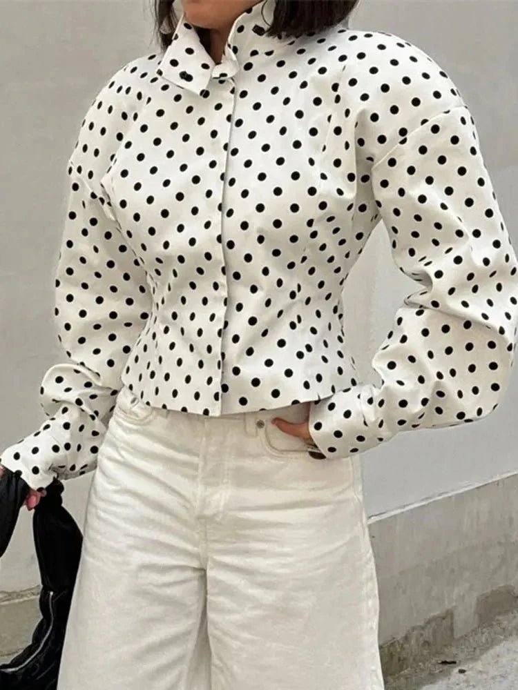 ZEYA - Regine Polkadot Set Shirt & Shorts