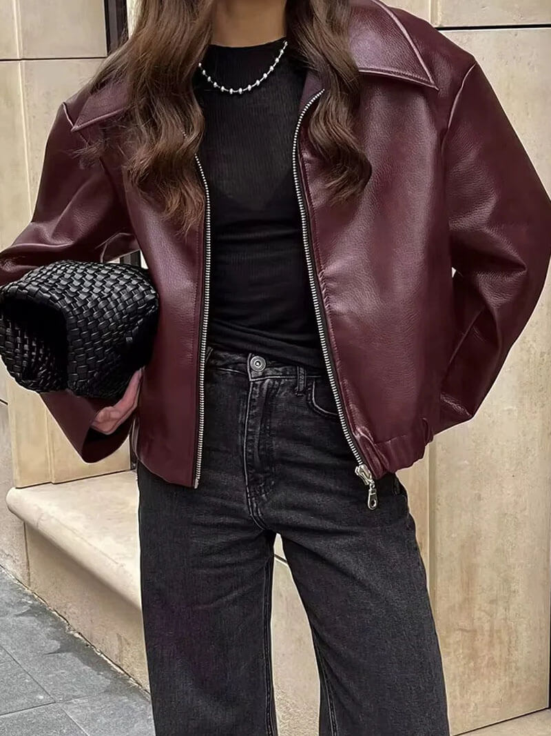 ZEYA - Risa Leather Jacket