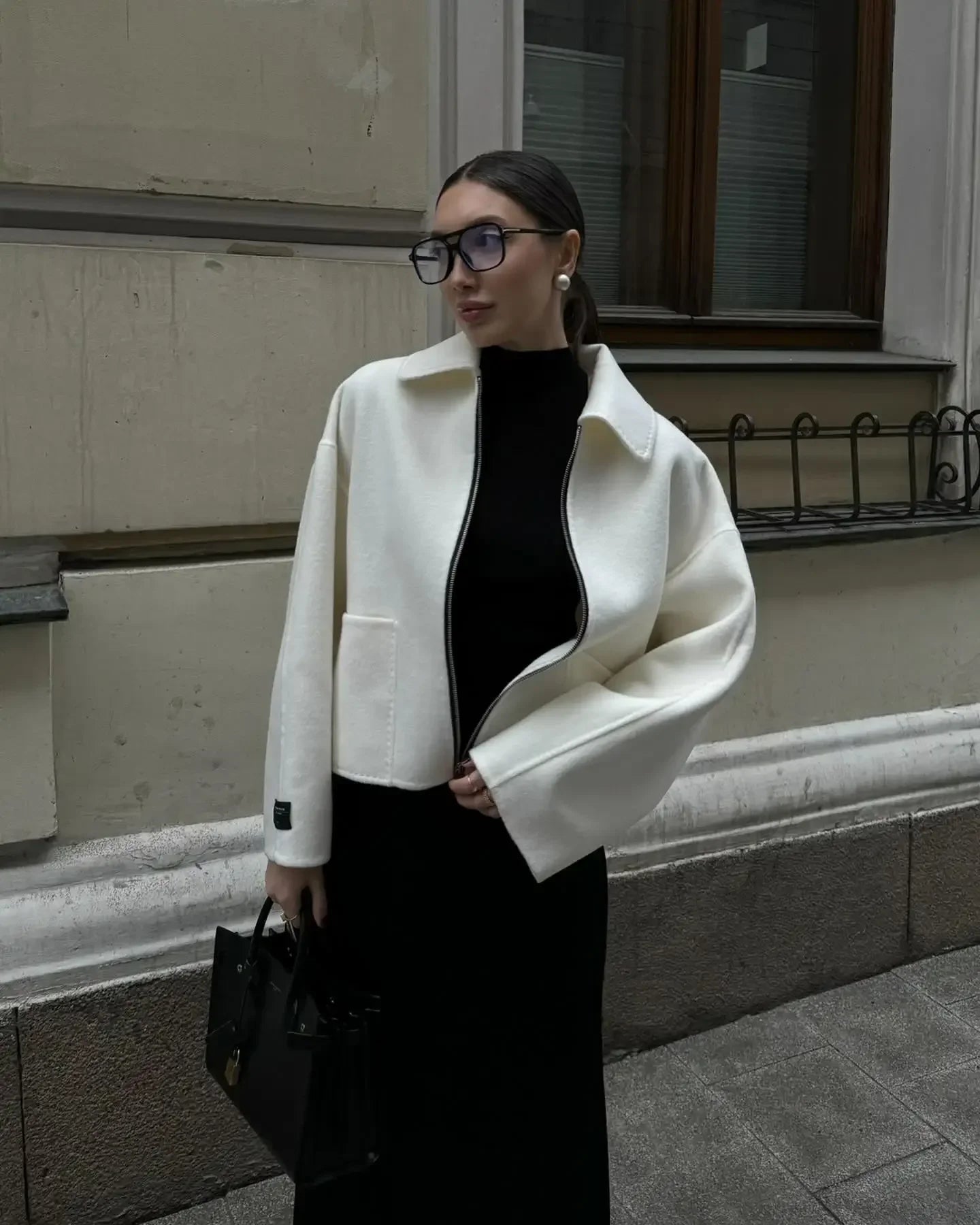 ZEYA - Sandra Loose Bomber Jacket