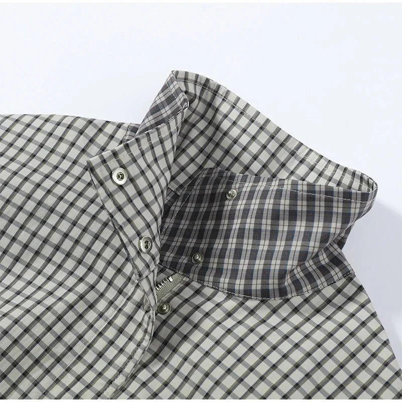 ZEYA - Scarlet Plaid Zip Jacket