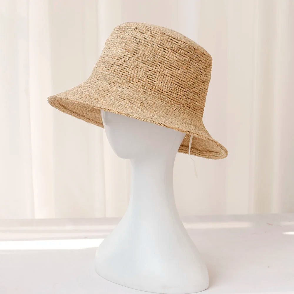 ZEYA - Sienna Raffia Bucket Hat