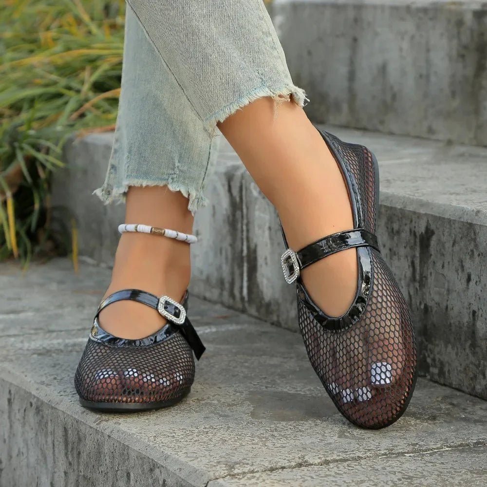 ZEYA - Sofia Round-Toe Ballet Flats