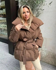 Sofie Stand-Up Collar Puffer Jacket