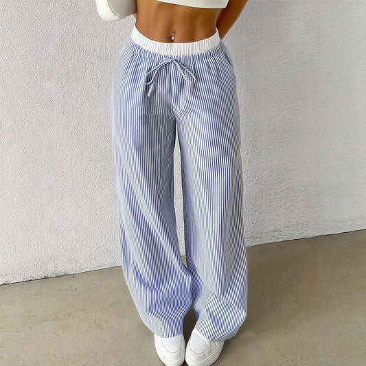 ZEYA - Solara Striped Straight Pants