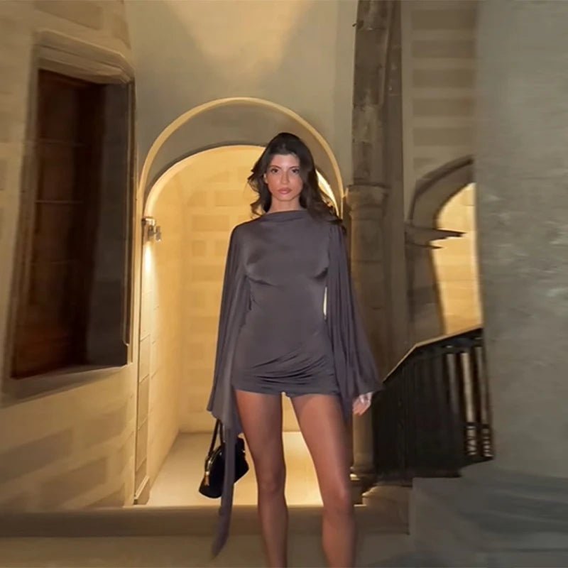 ZEYA - Sophia Draped Batwing Romper