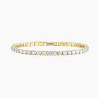 Round Cut Zirconia Tennis Bracelet