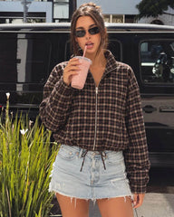 Tessa Checked Jacket & Mini Skirt Set