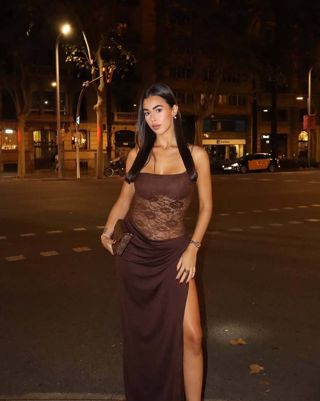 ZEYA - Willow One Shoulder Lace Maxi Dress