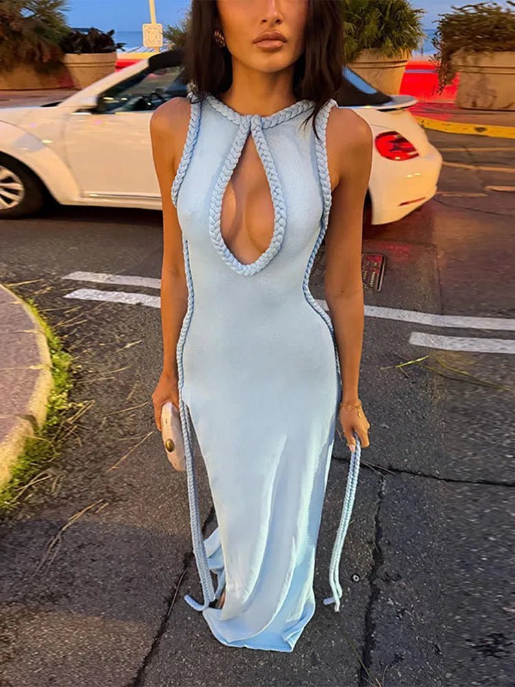 ZEYA - Xenia Keyhole Maxi Dress