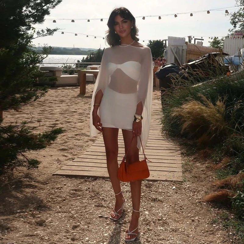 ZEYA - Zennie See-Through Long Sleeve Top